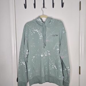 Hurley Green Men's Hoodie Size Medium